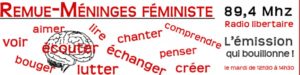 Logo de l'émission Remues Méninges Féministes